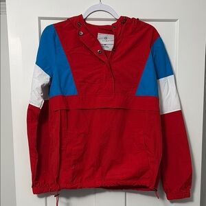 Zine women’s color block wind breaker size: Small